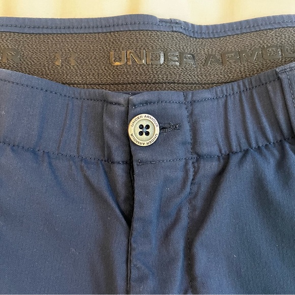 Men’s Under Armour navy blue shorts, size 34 - Picture 2 of 5